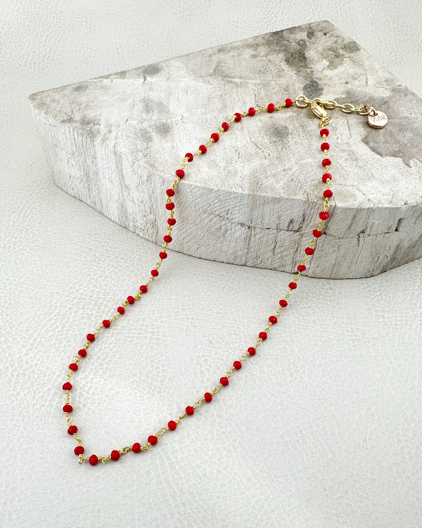 Red Spark Necklace