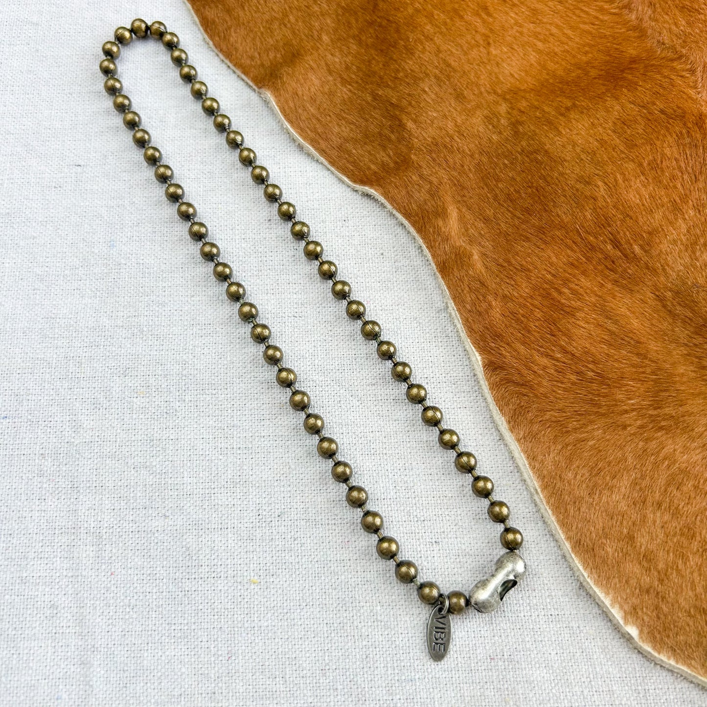 Industrial Ball Chain Necklace