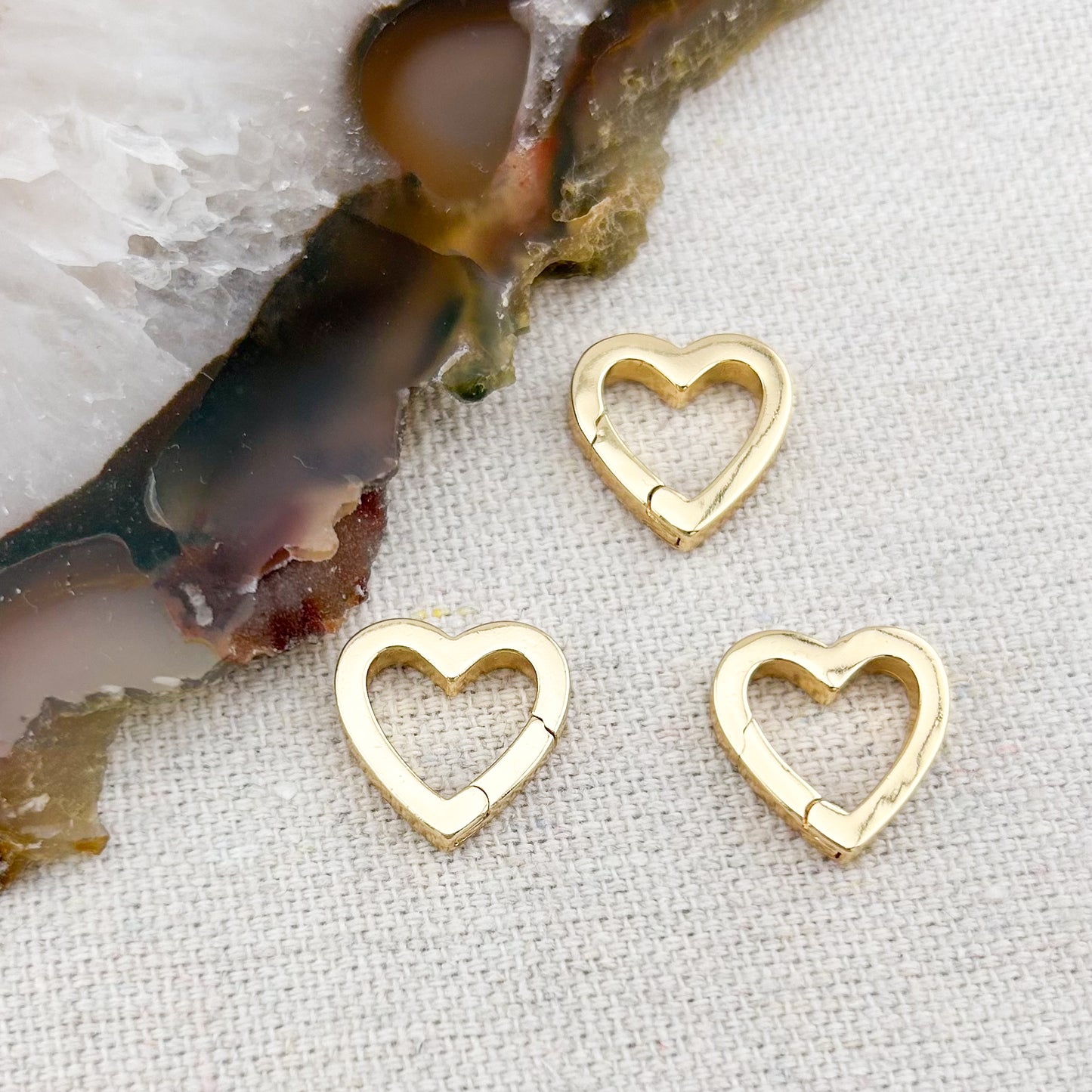 Heart Link Clasp (sm)