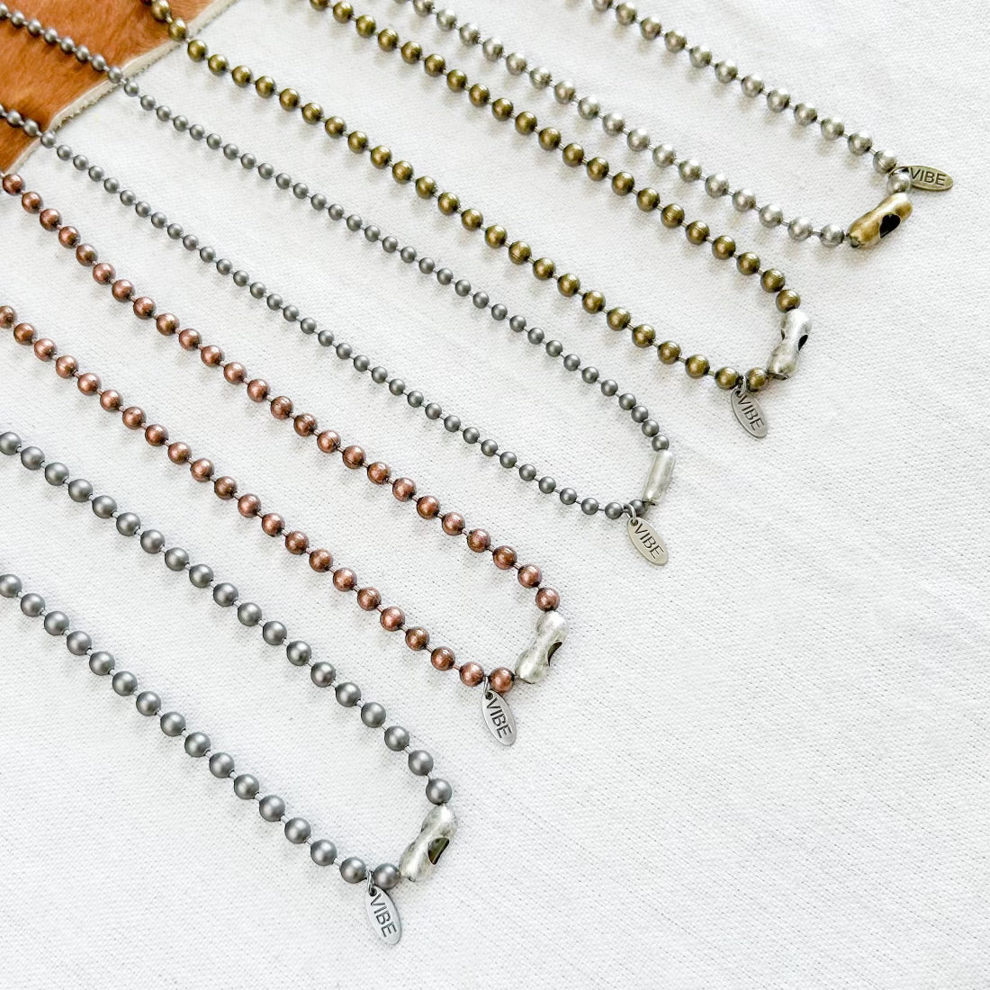 Industrial Ball Chain Necklace