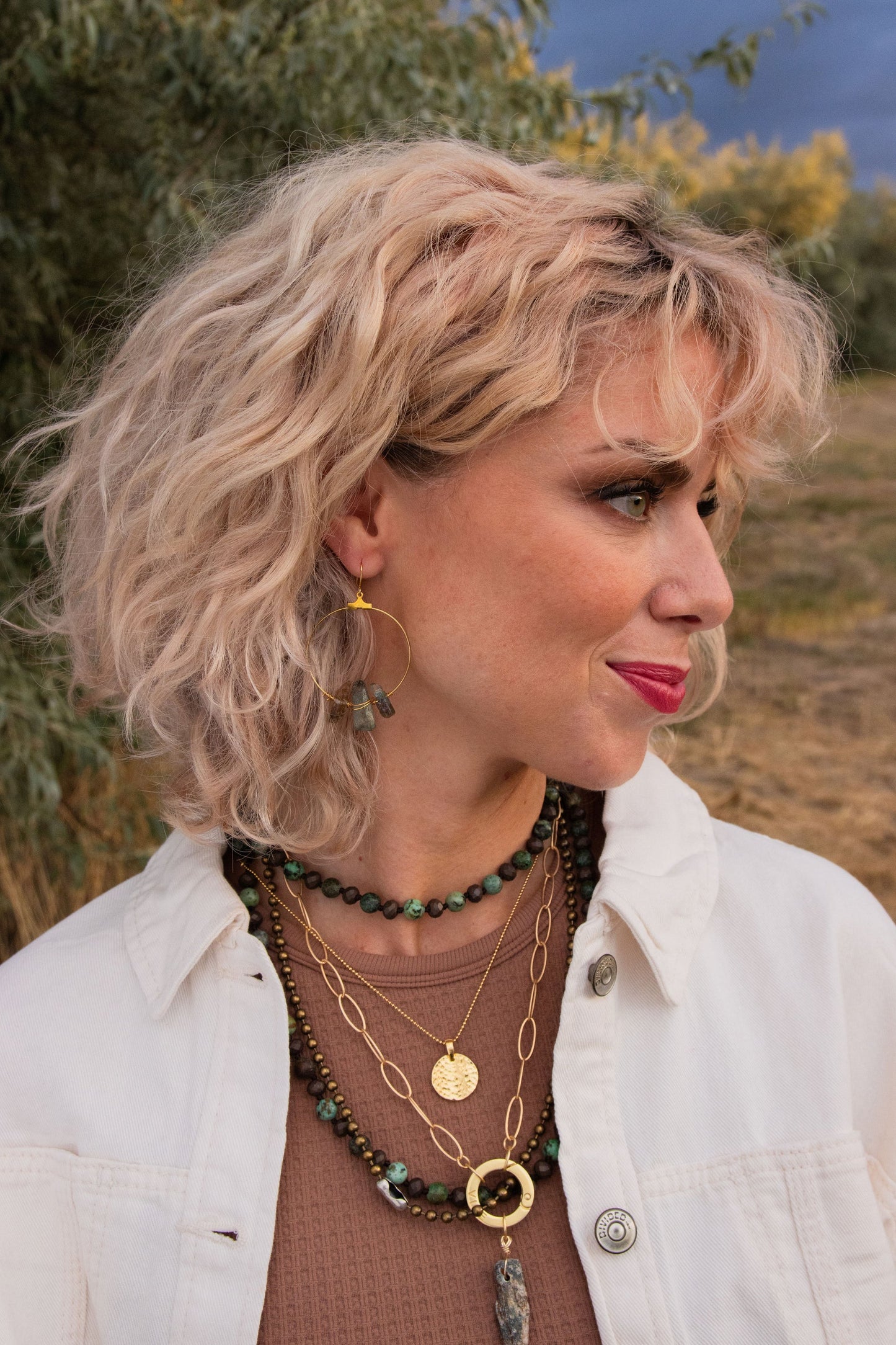 Industrial Ball Chain Necklace
