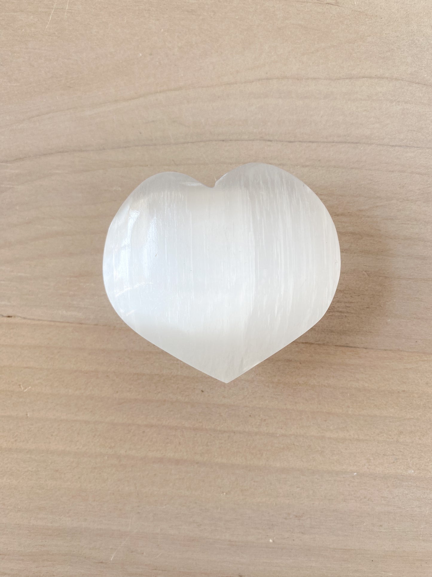 Selenite Heart