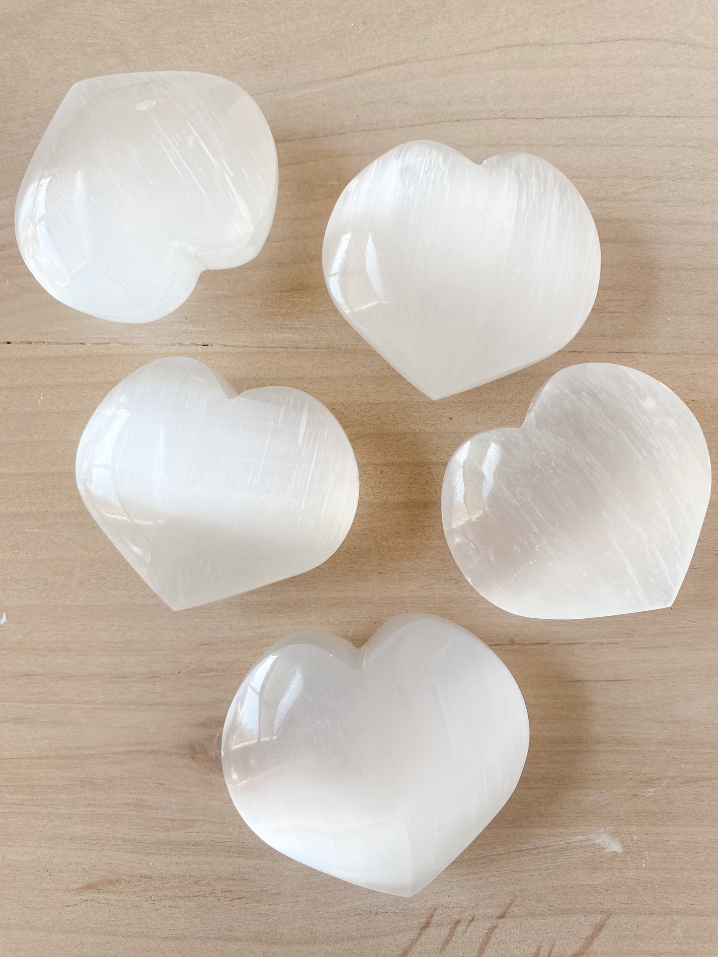 Selenite Heart