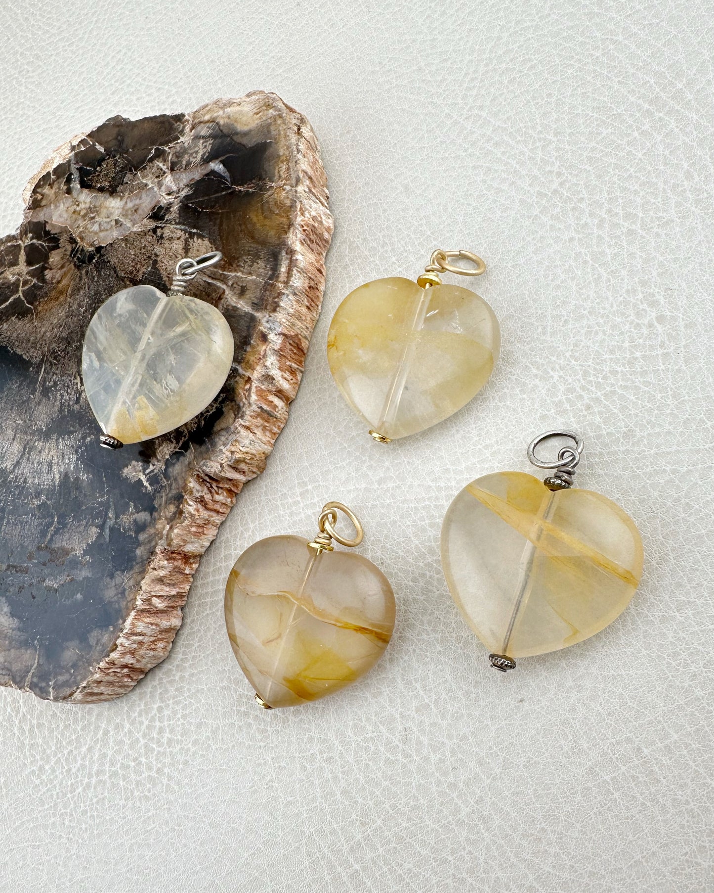 Citrine Heart (L)