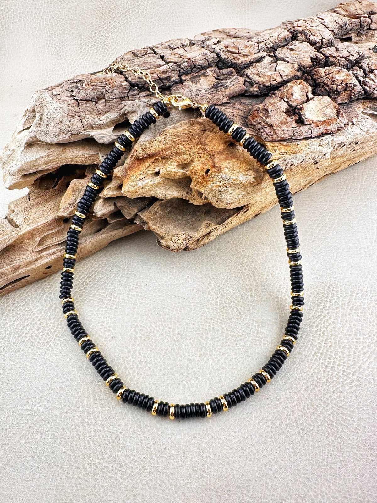 Shadow Necklace + Obsidian