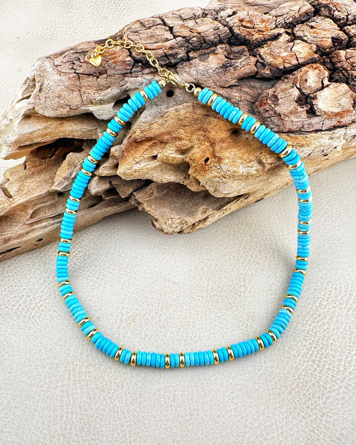 Desert Necklace + Turquoise Jasper
