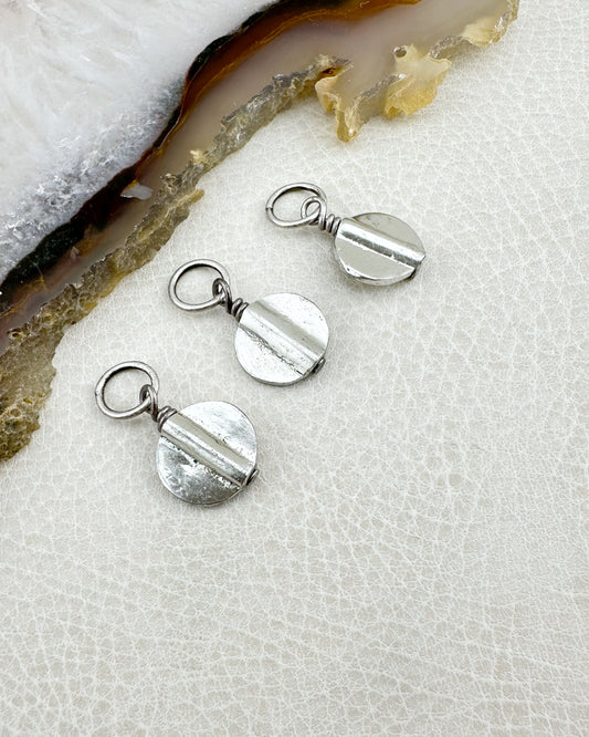Silver Circle Charm