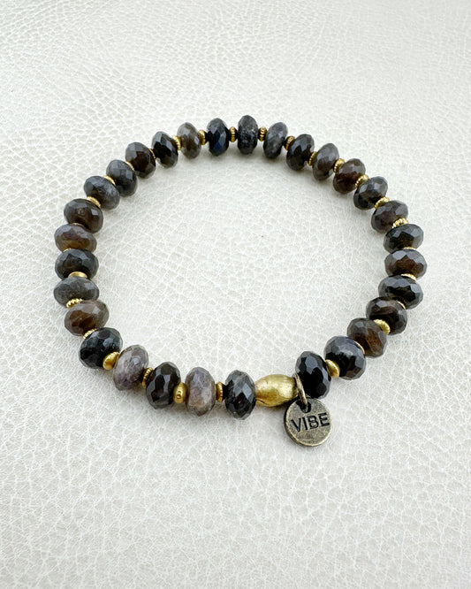 Midnight Aura -Labradorite Bracelet