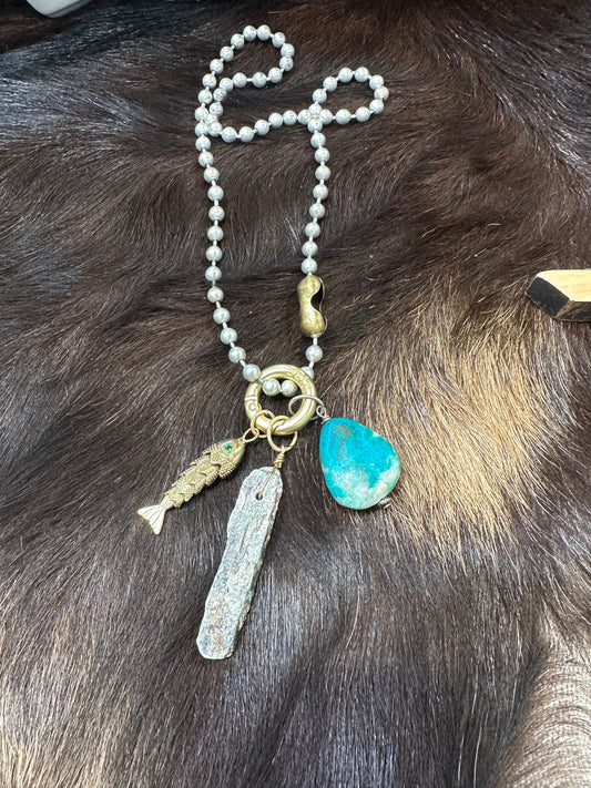 Brooke’s Kyanite Necklace