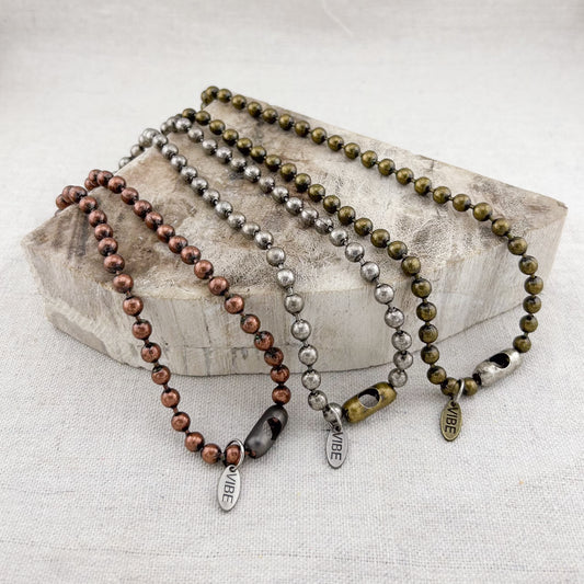 Industrial Ball Chain Necklace