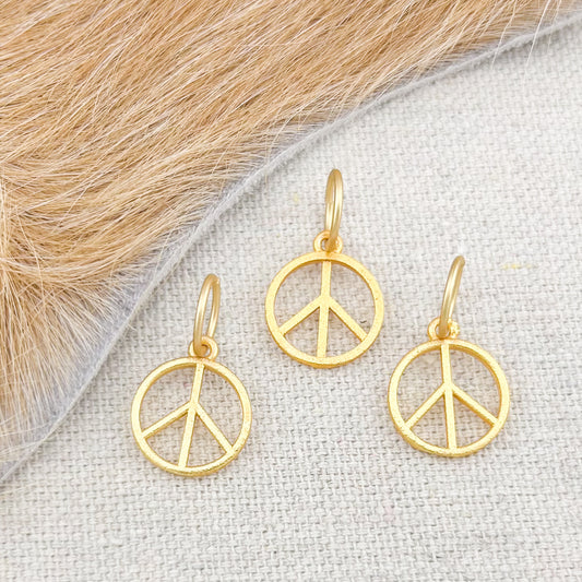 Peace Sign Charm