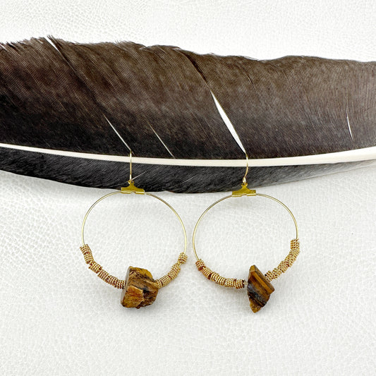 Tigers Eye Hoops