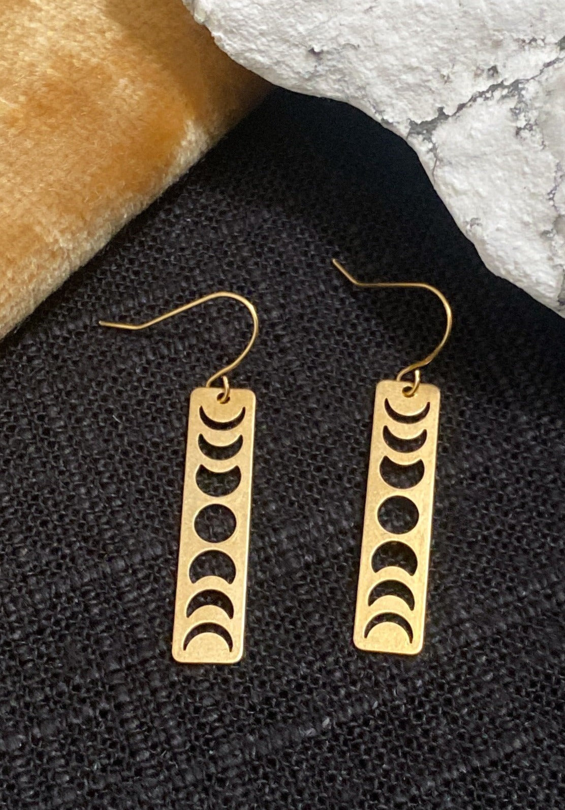 Moon Phase Earrings