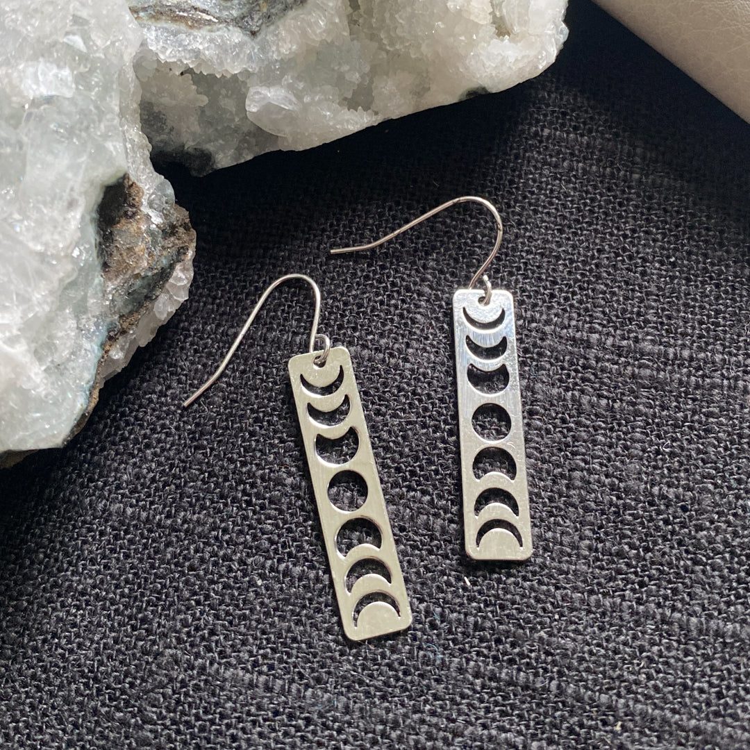 Moon Phase Earrings