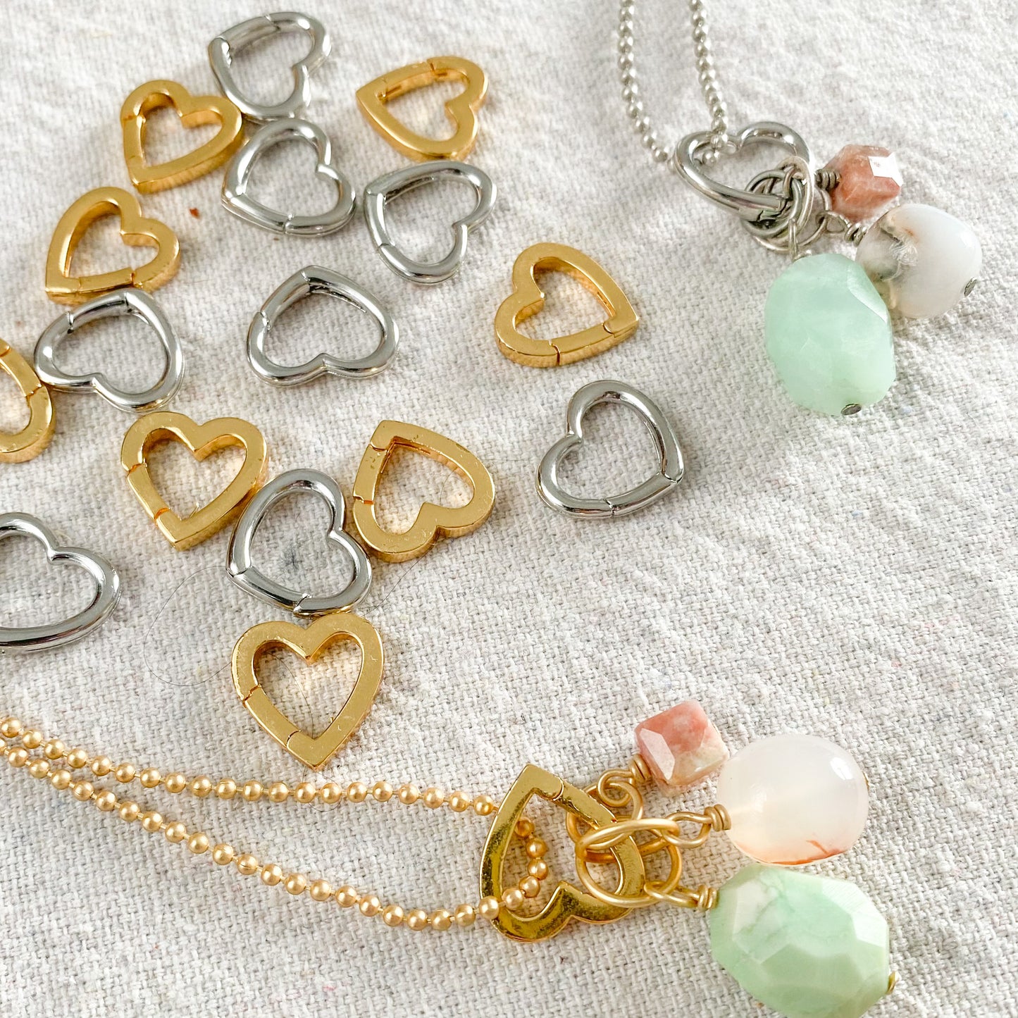 Heart Link Clasp