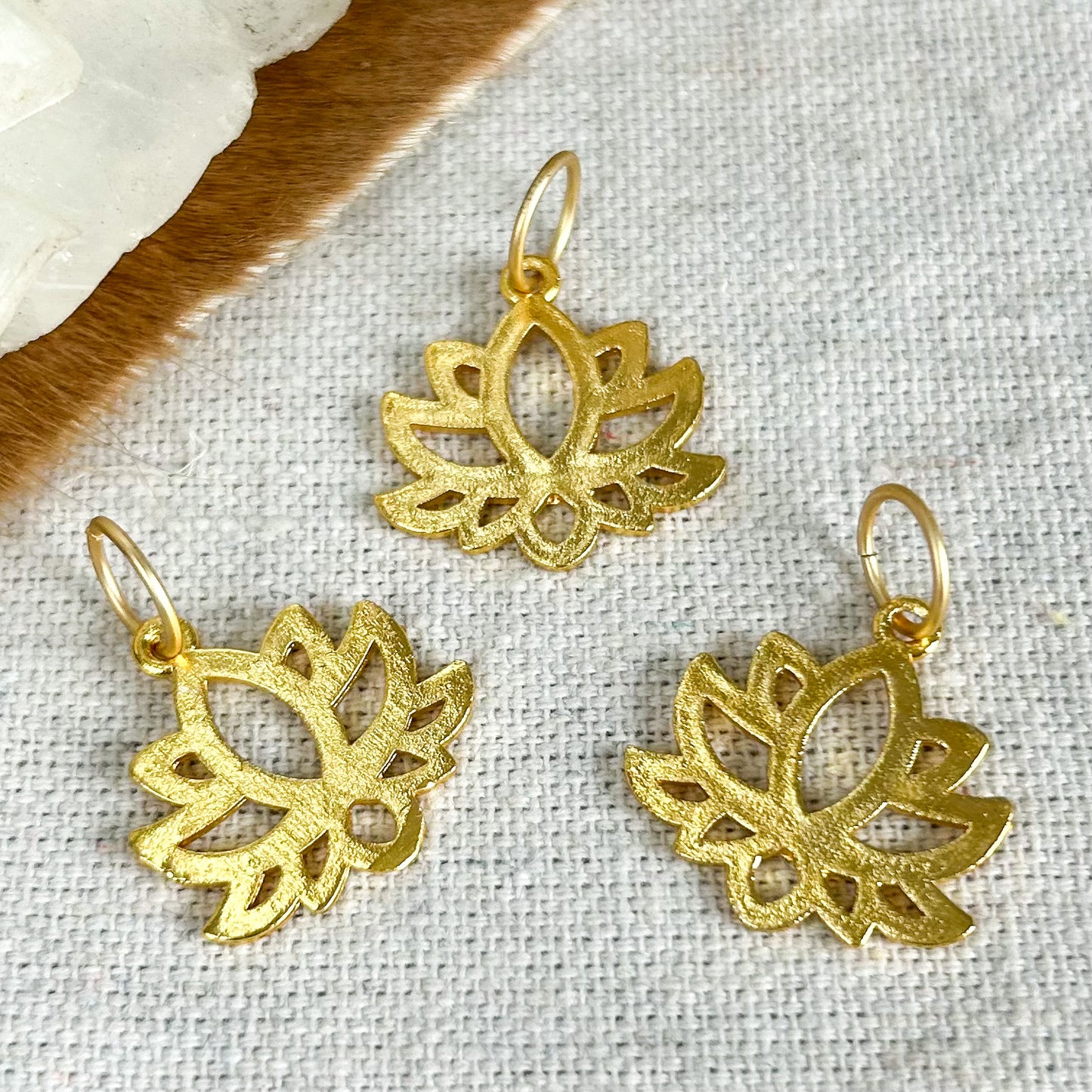 Lotus Flower Charm